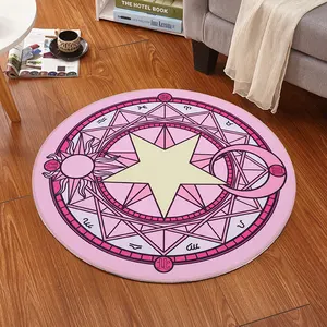 anime sakura magic array carpet mat carpet door mat anti slip living room rug coffee table carpet bedroom floor mat home decor free global shipping