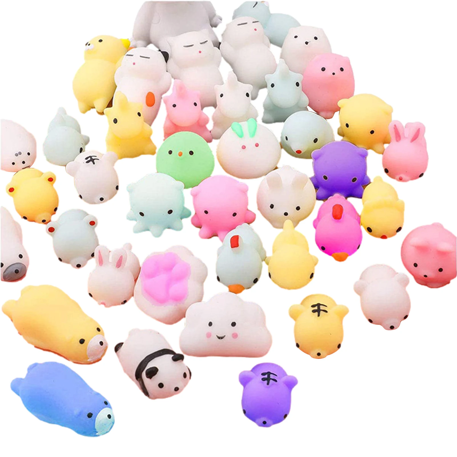 60-10 шт. игрушки-антистресс Mochi | Игрушки и хобби
