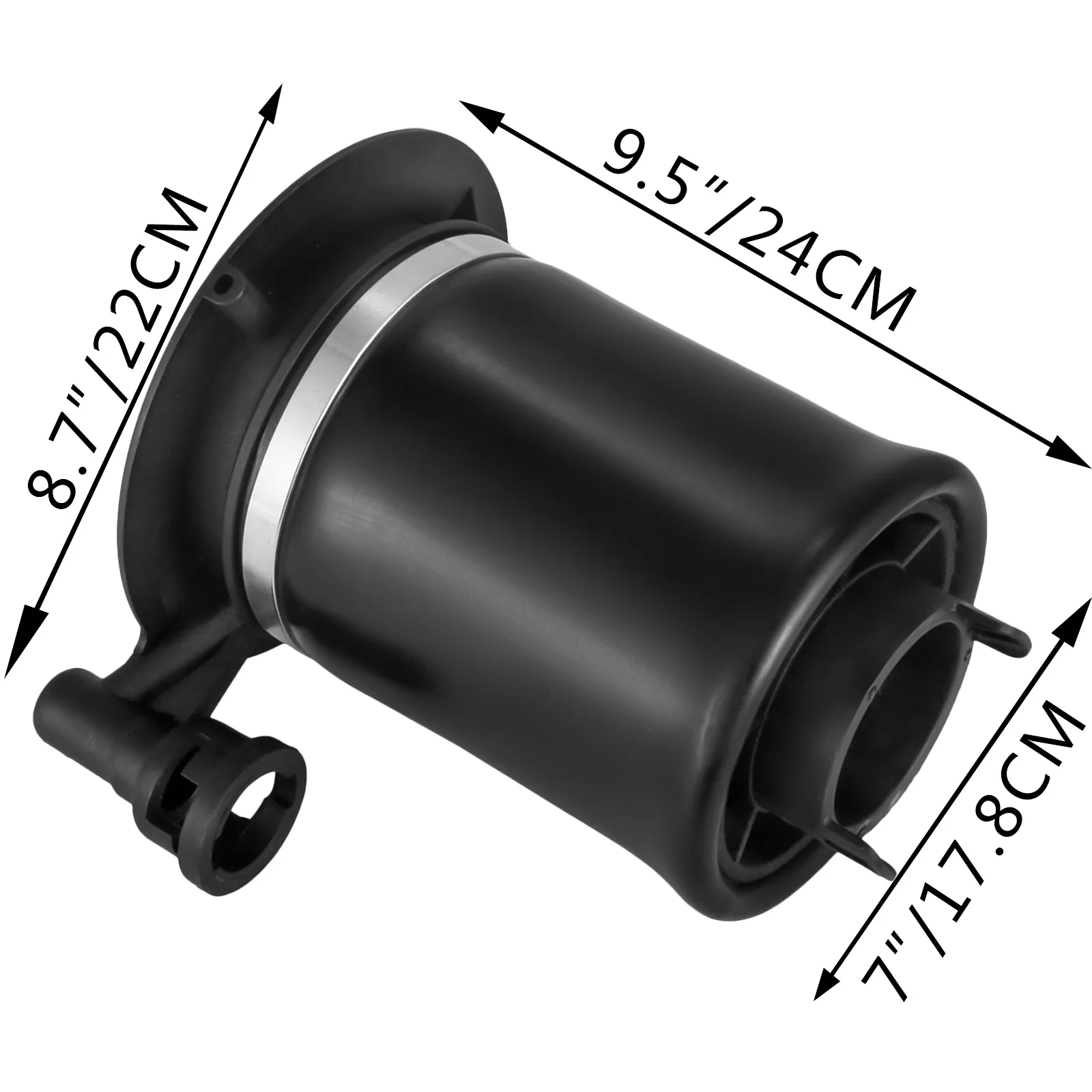 

VEVOR Rear Air Suspension Strut for 2007-2013 Ford Expedition & Lincoln Navigator Rear Part Position