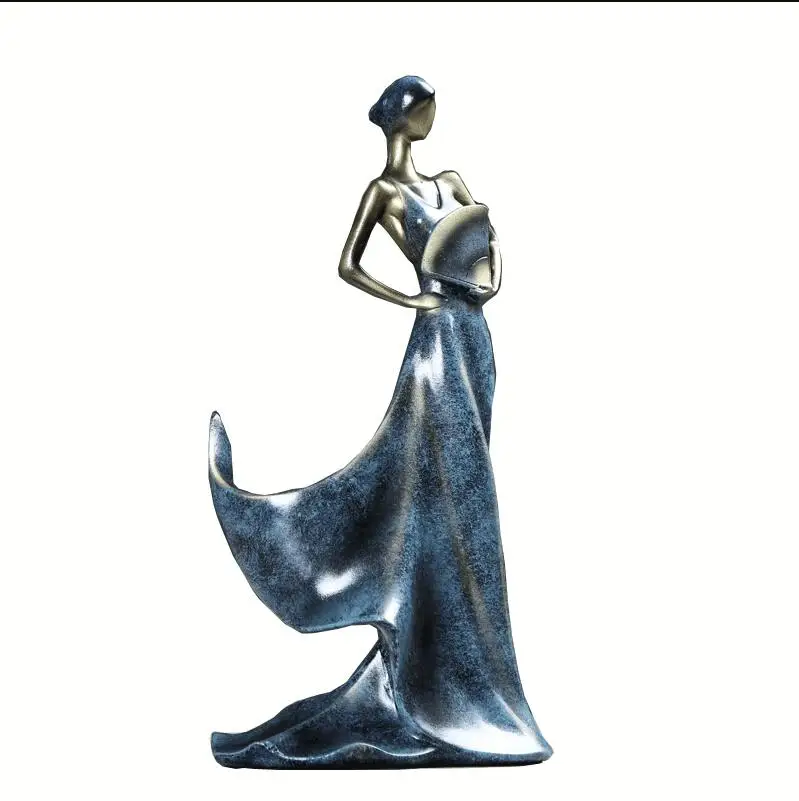 

American Retro Resin Wine Holder Goddess Wine Rack Home Furnishing Decoration Crafts Wine Bottle Shelf Ornaments Wedding Gifts