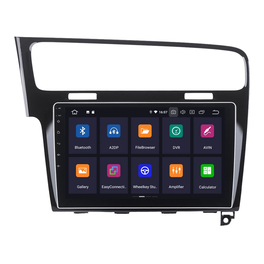 Для VW Golf 7 MK7 VII 2013 2014 2015 2016 Android 9 0 автомобильное радио стерео GPS навигация Navi медиа