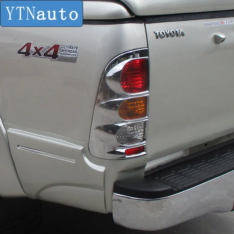 

Car Accessories ABS Tail light cover For Toyota Hilux Vigo 2005 - 2010 2005 2006 2007 2008 2009 2010 YTNauto
