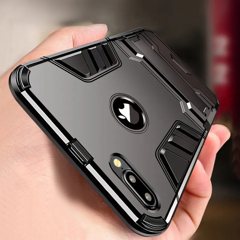 Роскошные 3D крутой Чехол-книжка для iPhone 8 7 6 6S Plus 5 5s SE прочный ударостойкий чехол X