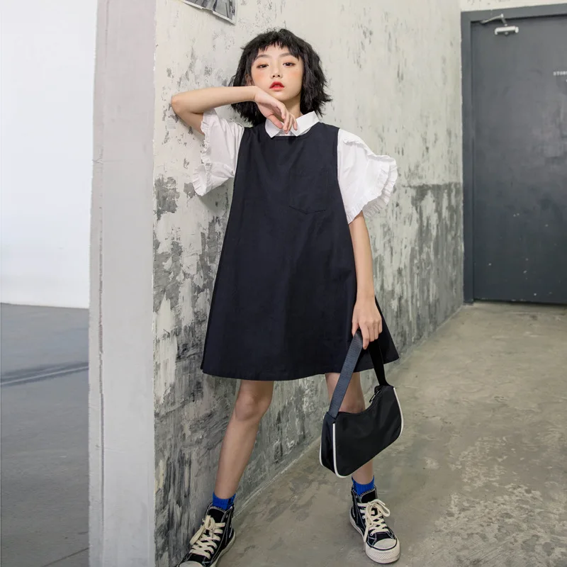 Детская одежда 2020 платье для девочек костюм родителей и детей хлопковая Милая