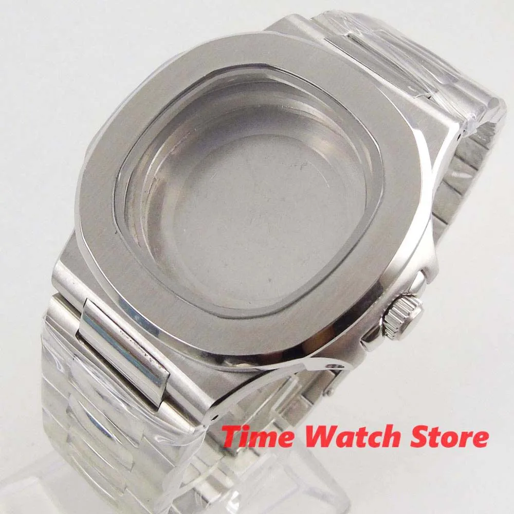 Чехол для часов запасные части 40 мм сапфировое стекло квадратный чехол из