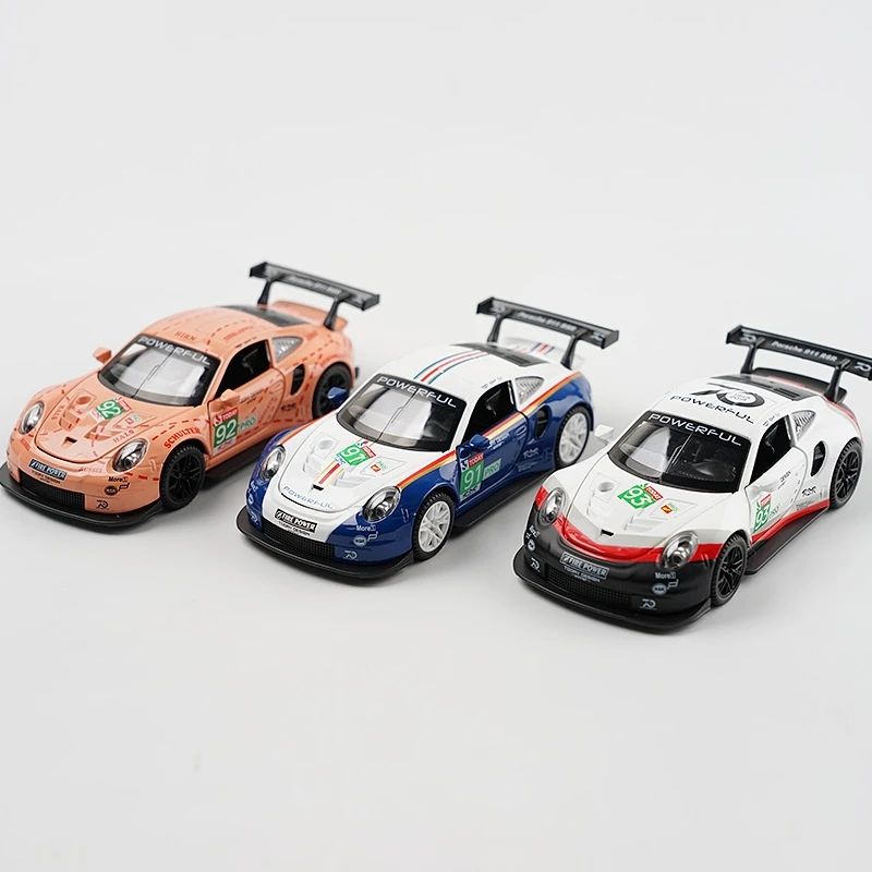 Имитация изысканных литых и игрушечных транспортных средств 911 GT3 RSR модель