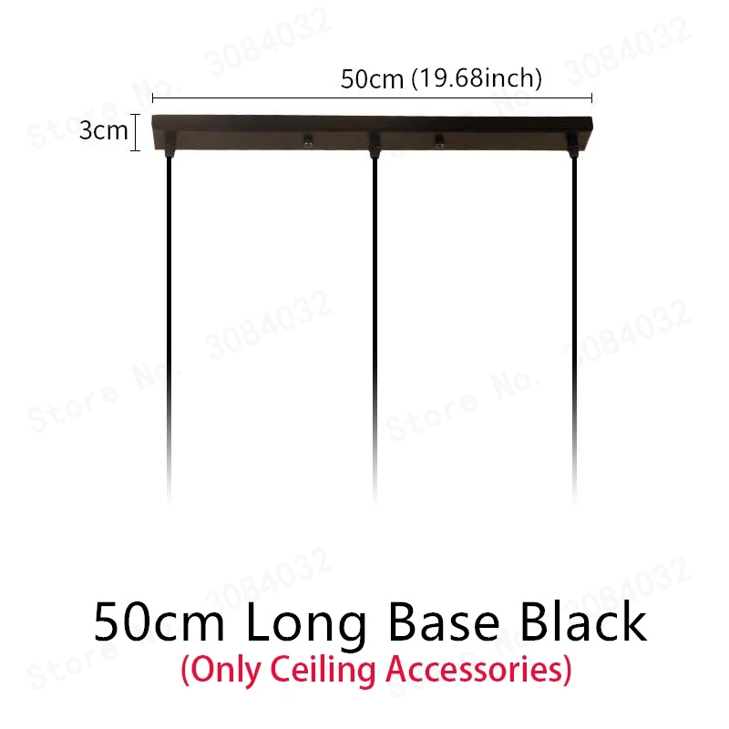 Black Long Base BDBQBL Новинка стеклянные подвесные светильники Dia28/40 см медь/золото/серебро подвесной светильник E27 креативный подвесной светильник для спальни - Цвет корпуса: Black Long Base