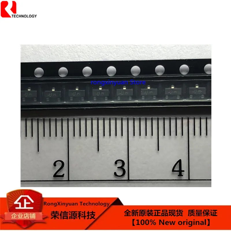 100 шт./лот BSS138LT1G J1 SOT 23 BSS138LT1 BSS138 Power MOSFET 200 мА 50 в 100% Новый оригинальный|Аксессуары