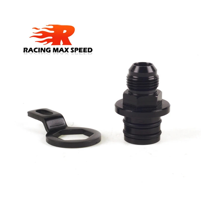 Новинка черные фитинги блок адаптер дышащие в 10AN для Honda Acura D Series D16|an fittings black|adapter