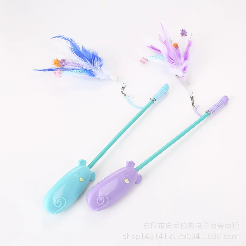 Товары для домашних животных забавная игрушка кошек короткий стержень лазерная