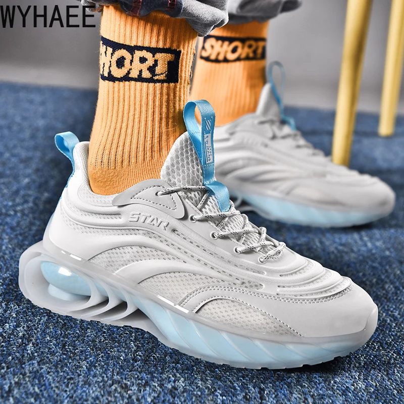 

2021 new four seasons blade men's shoes all-match colorful casual shoes luminous travel shoes fashion air cushion men's shoes