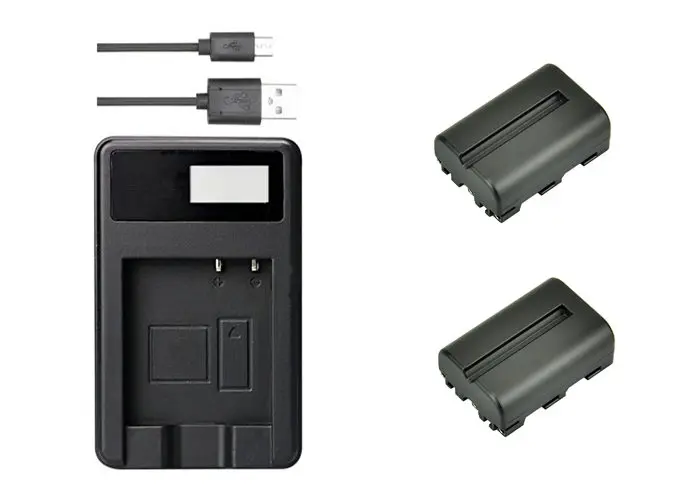 NP-FM500H NP FM500H аккумулятор + USB зарядное устройство для Sony Alpha SLT-A57 A65 A65V A77 A77V A99 A100 A200 A300
