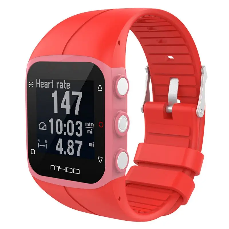 Сменный силиконовый ремешок для часов Polar M400/M430/Elib311 | Наручные часы