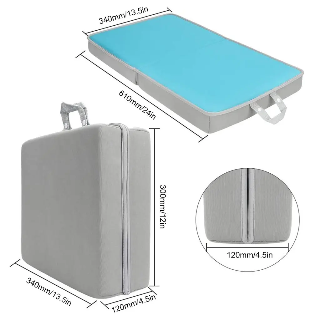 

Kneeling Pad Kneeler For Gardening Work Large Multi Use Thick Memory Foam Cushion Kneel Mat With Shock Absorbing EVA Foam