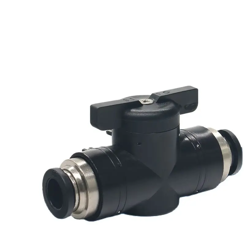 Пневматический вставной быстроразъемный соединитель Φ прямой клапан