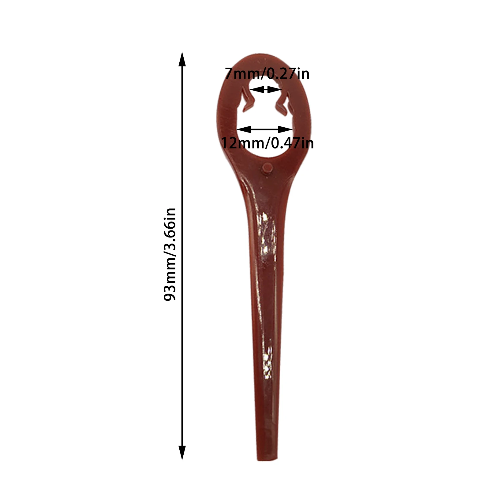 

50Pcs/Set 93mm ABS Lawn Trimmer Accessories Replacement Blade Cutter Lawn Grass Trimmer Spare Blade Garden Blade Tool