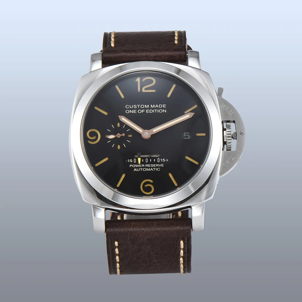 Часы Parnis запасной механизм 47 мм нержавеющая сталь автоматическая обмотка