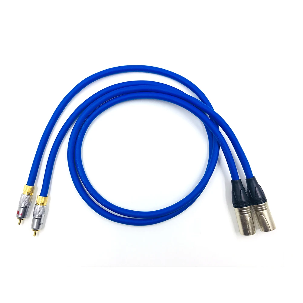 Hifi аудио XLR штекер RCA Мужской кабель двойной 3 Pin | Электроника