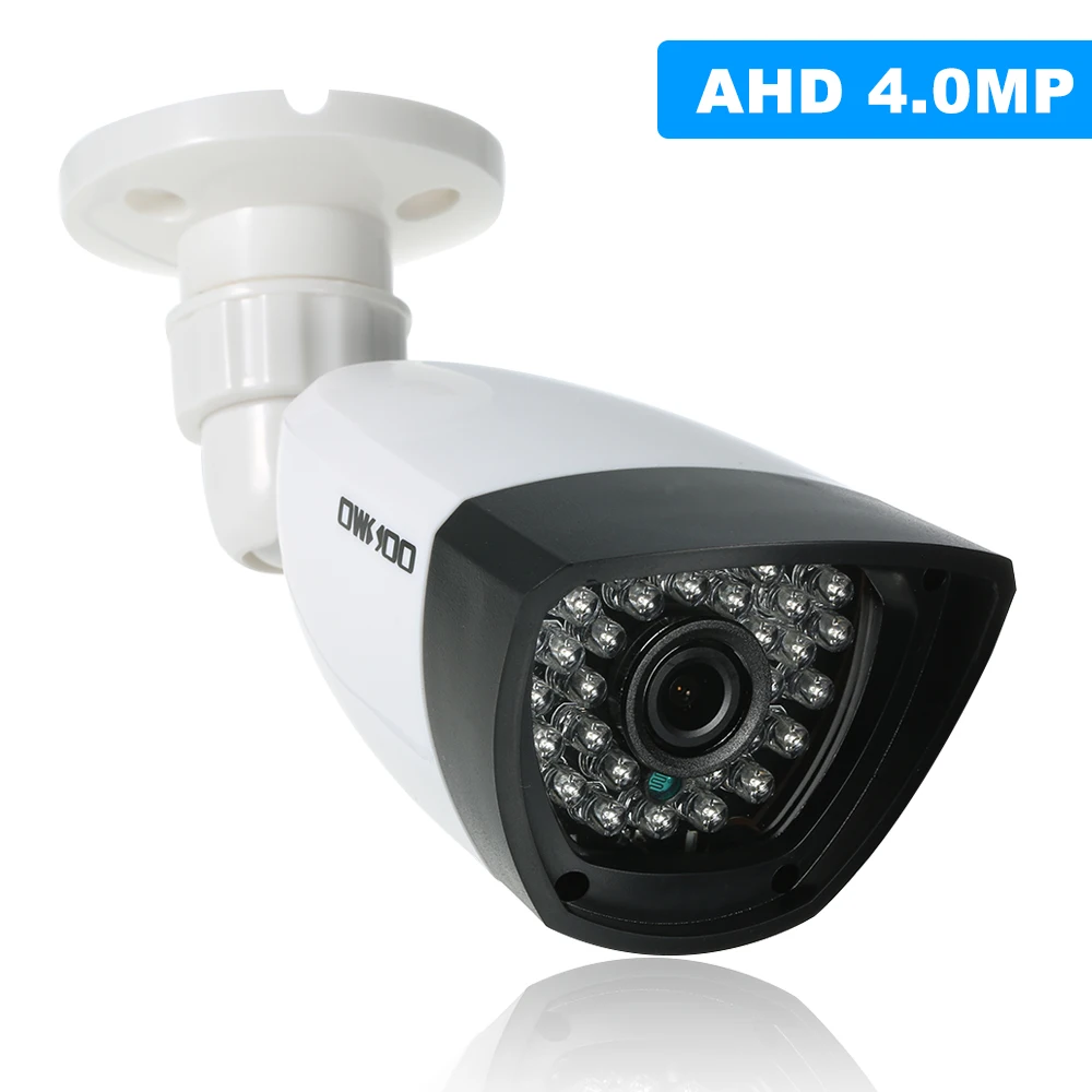 OWSOO 4MP AHD Bullet Водонепроницаемая камера Поддержка IR-CUT ночного видения 30 шт.