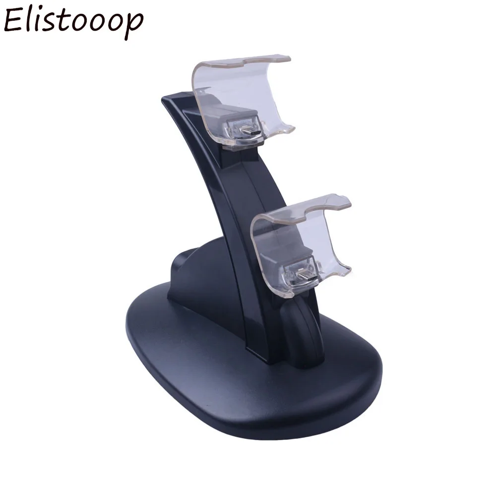 LED Dual Controller Charger + Micro USB charging Cable Charging Dock Station Stand for Sony Playstation 4 PS4 | Электроника