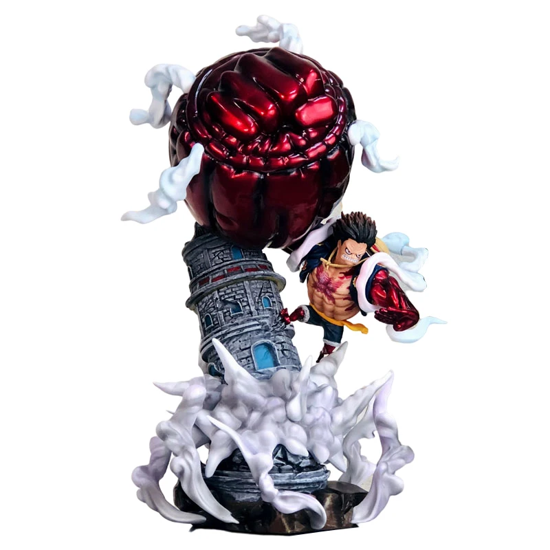 

Аниме фигурки One Piece, экшн-фигурки GK, Обезьяна D, Луффи, Φ 28 см, модель битвы, игрушки для детей, настольная коллекция