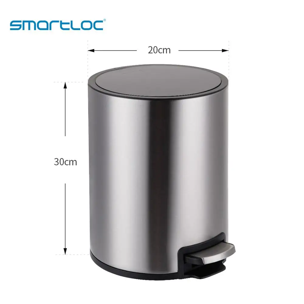 Smartloc 6L бесшумный кухонный мусорный бак из нержавеющей стали контейнер