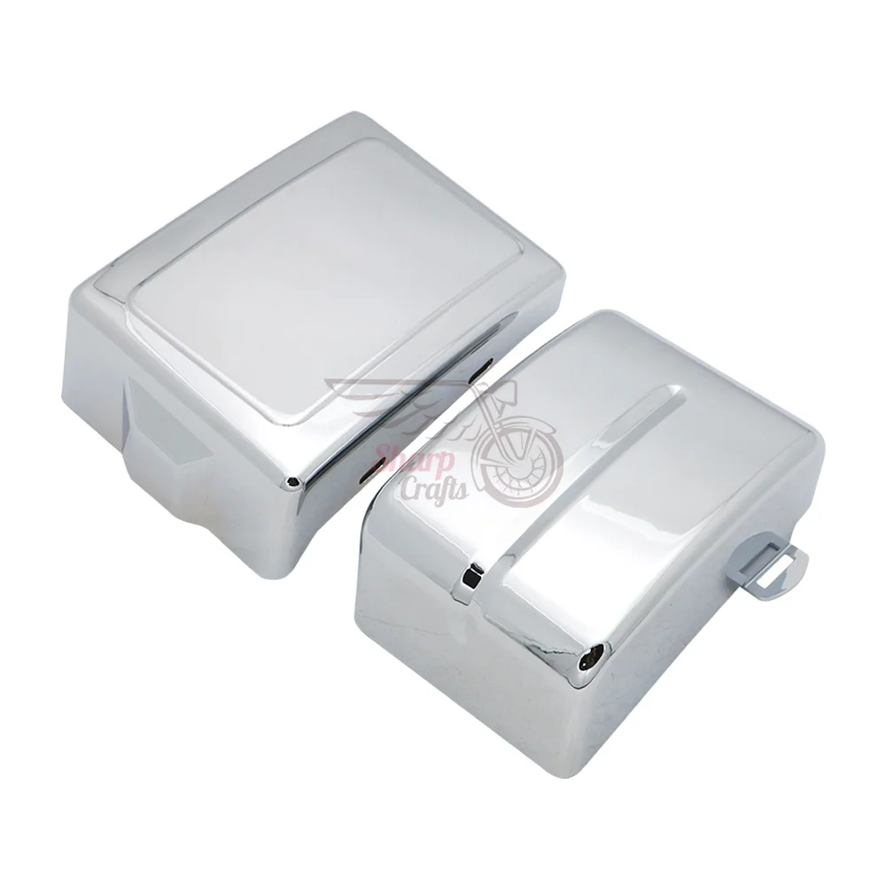 Боковые крышки аккумулятора ABS для мотоцикла-обтекатели защита Harley Dyna Fat Bob Super/Wide