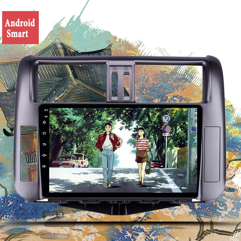 4G LTE android 11 0 подходит для TOYOTA PRADO Land Cruiser 150 2011 2012 2013 мультимедийный стерео