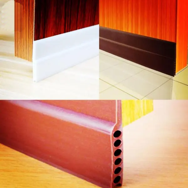 

Door Draft Stopper Self Adhesive Weather Stripping Bottom Door Seal Strip - Energy Saving Under Door Sweep / Keeps Heat In
