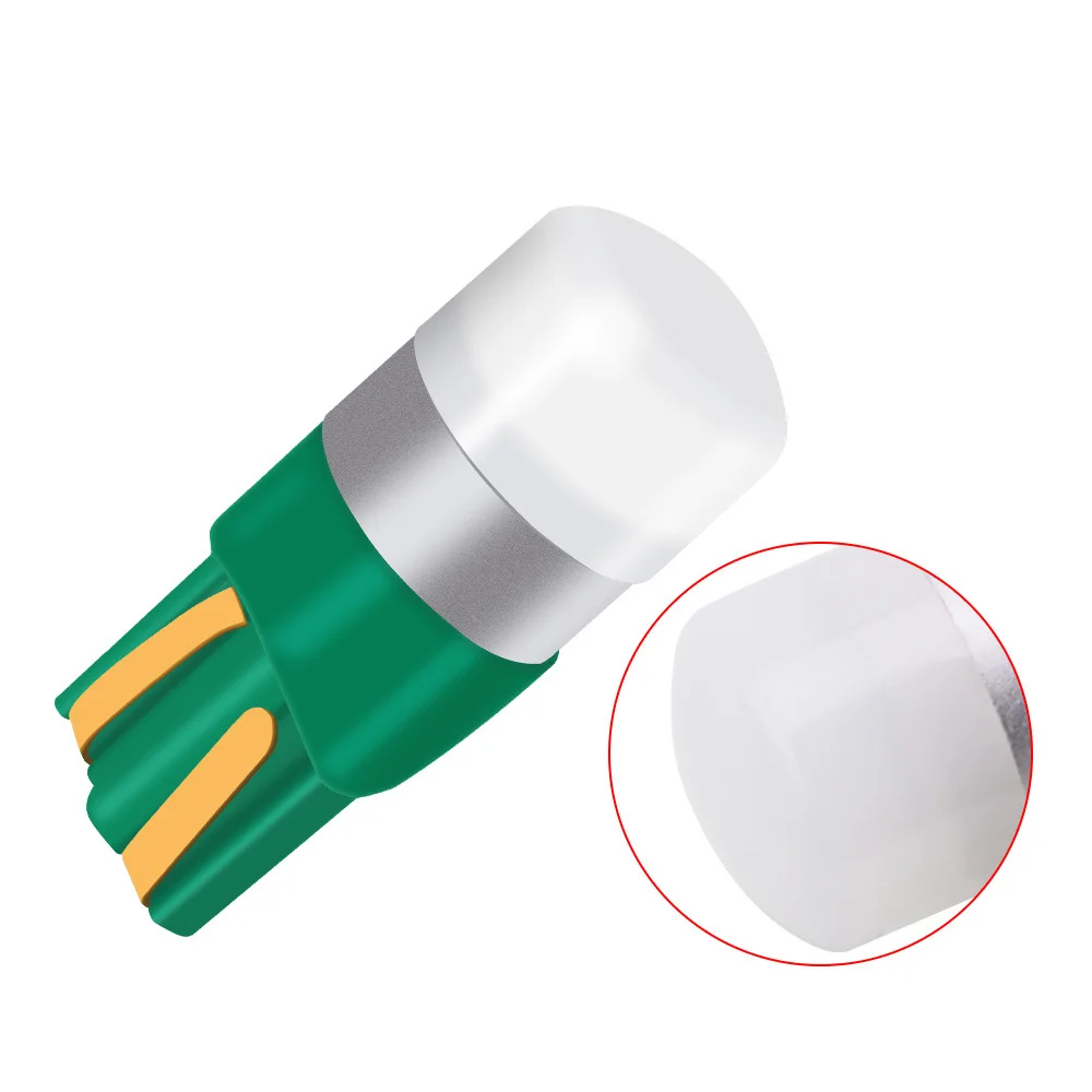 2PCS Clearance Lights Constant Current Decoding Small Light Bulb for New T10 1smd 3030 Led Car Lamp 12V/24V Universal 6000K 60LM - купить по
