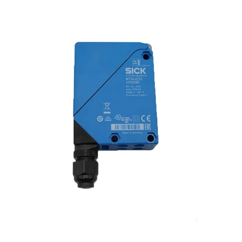 

Фотоэлектрический ультразвуковой датчик SICK, оригинал, Германия, WT34-V210