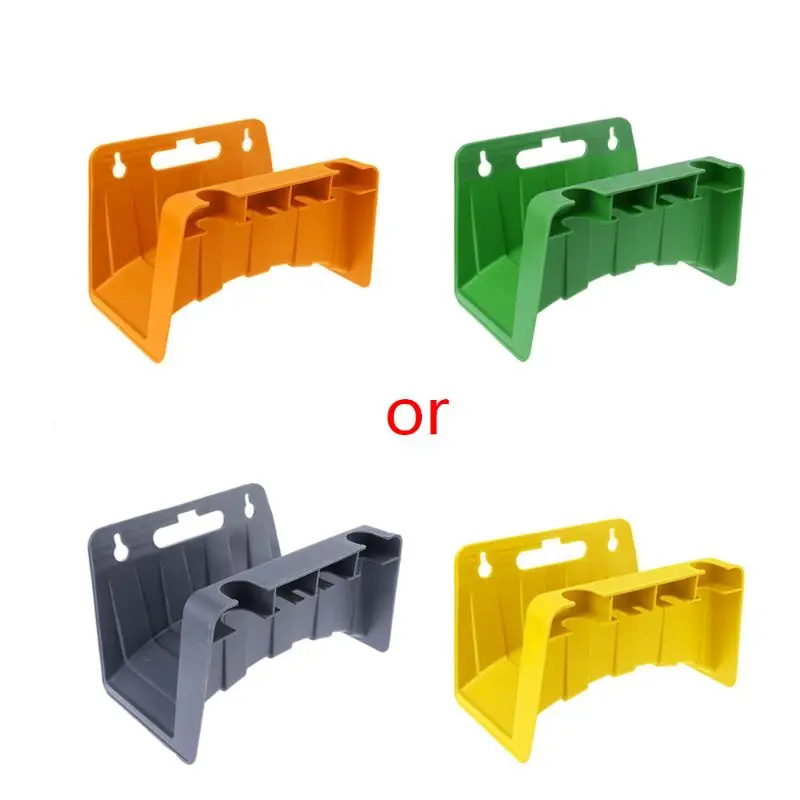

Wall Mounted Garden Hose Pipe Hanger Holder Storage Bracket Shed Fence Cable