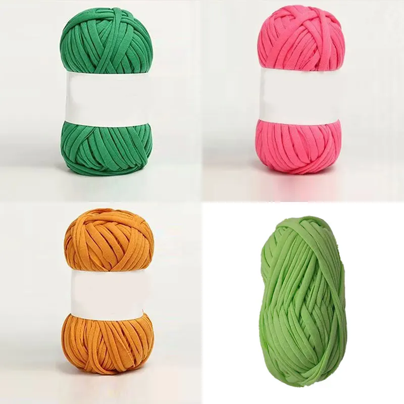 100 г/шт. необычная пряжа для ручного вязания толстая нить крючком тканевая сделай