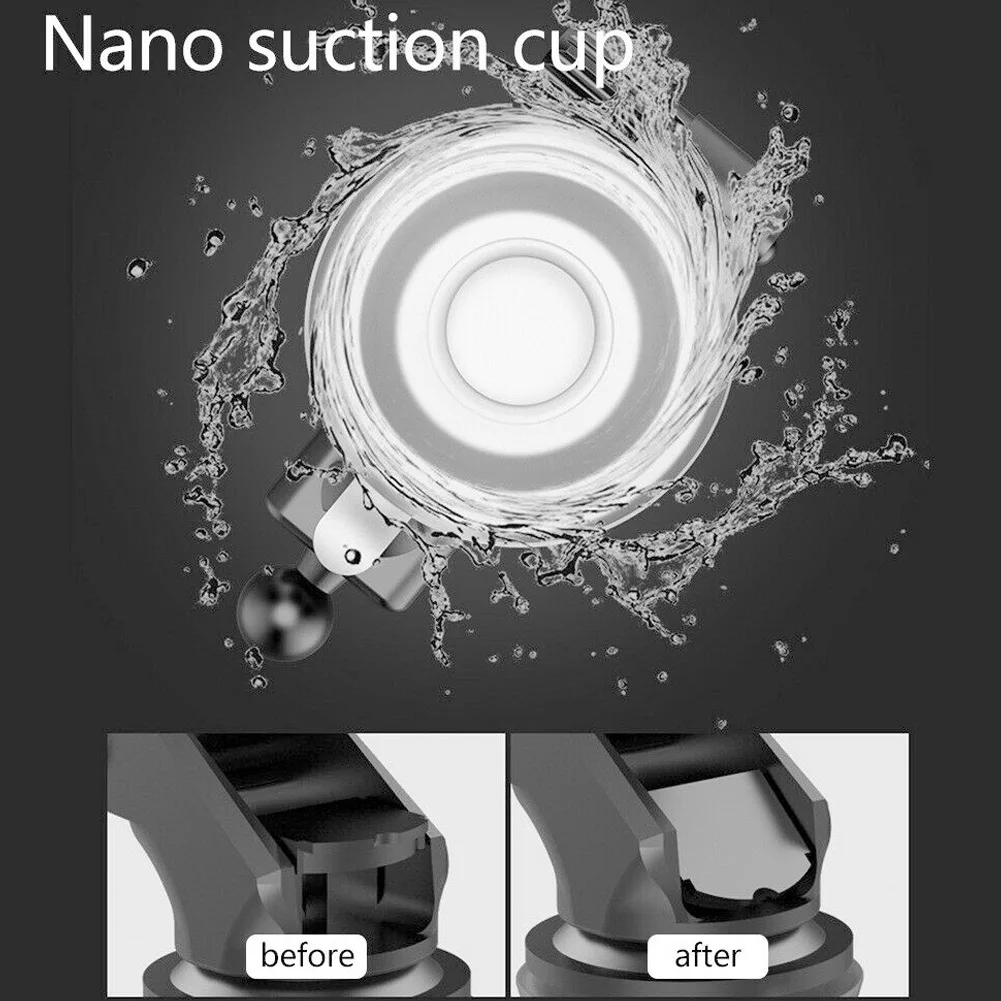 

360 Rotation Car Holder Windshield Dash Suction Cup Mount Stand for Universal Phones C66