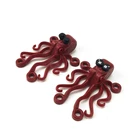 Фигурки животных аксессуары детские игрушки для детей Осьминог DIY подарки 1 шт. обучающая игрушка коричневый город строительные блоки MOC комплект для животных