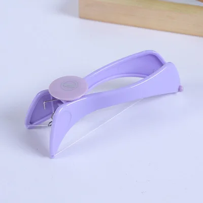 

Cotton Thread Plucker Facial Epilator Hair Removal Clip Woolen Thread Facial Hair Clip Threading Tool Threading Device Manual Pl