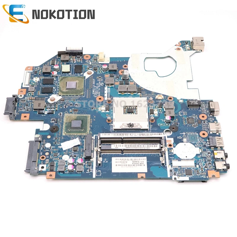 Материнская плата NOKOTION MBRCG02006 P5WE0 LA-6901P для ноутбука acer aspire 5750 5750G MB. RCG02.006 GT540M 1GB основная плата работает