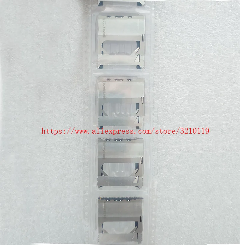 Новый 2 предмета слот для карты памяти SD Держатель цифровой однообъективной