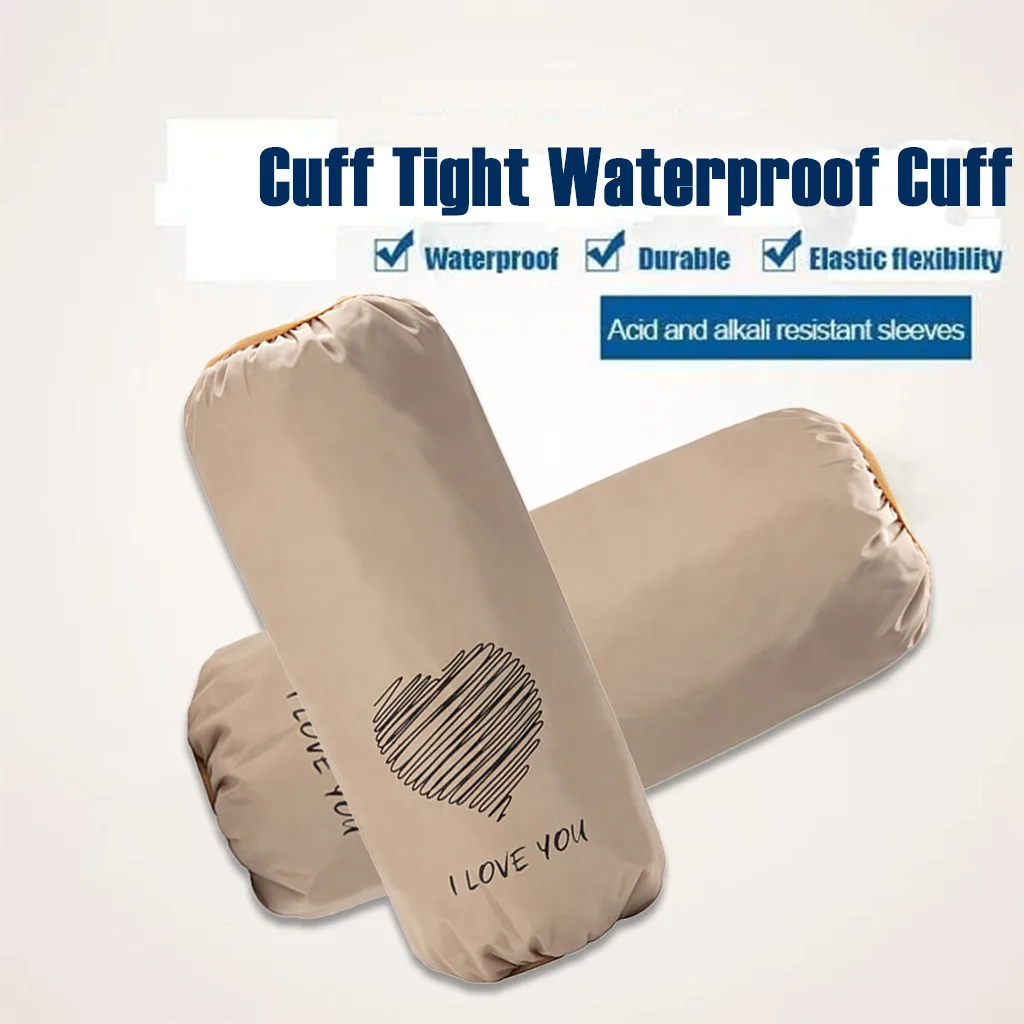 Новинка фартук с длинными водонепроницаемыми рукавами на осень и зиму домашние