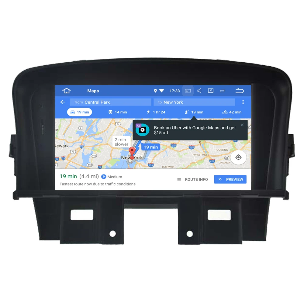Автомобильный мультимедийный плеер RoverOne для Chevrolet Cruze Lacetti II Android 10 Восьмиядерный