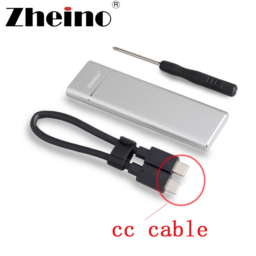 Zheino M.2 2280 type C Portable SSD External USB 3.0 Case Enclosure | Компьютеры и офис