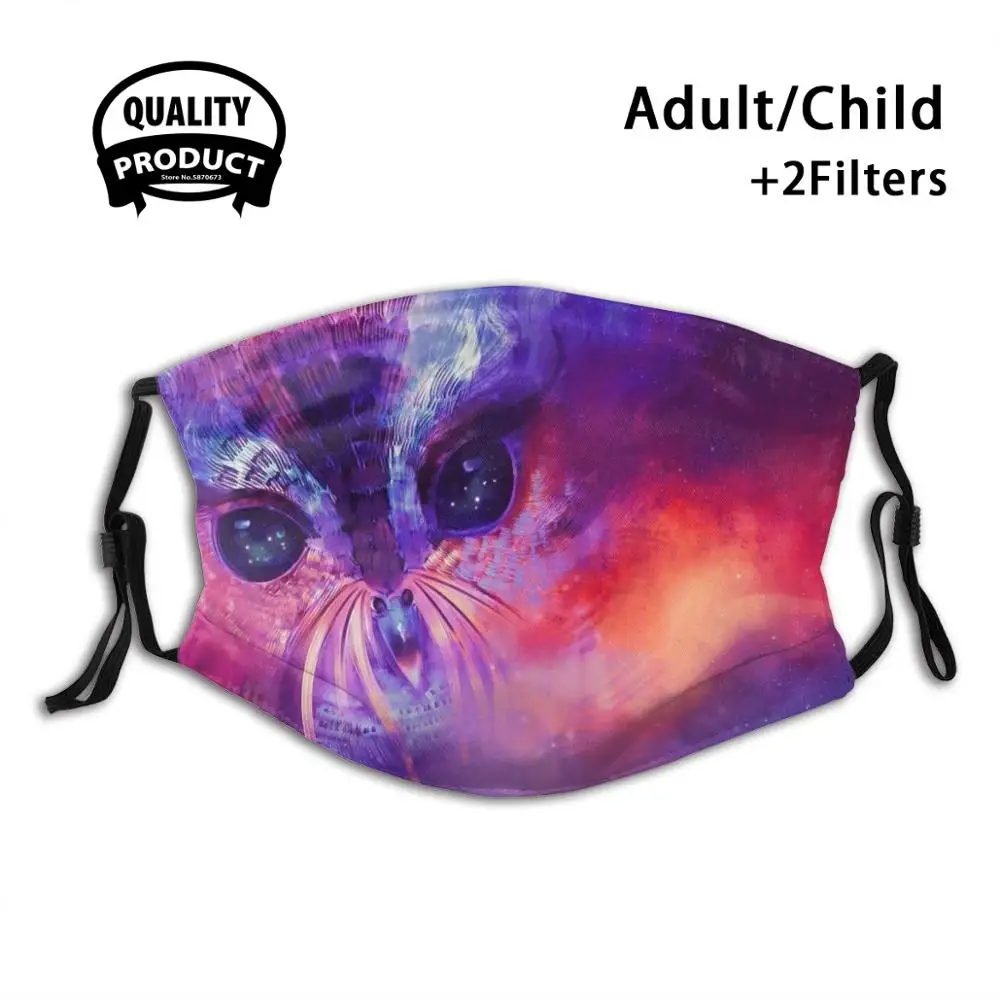 

Zeus Fashion Mouth Masks Filter Adult Kids Face Mask Zeus Nebula Universe Owl Bird Night Star Stars Eye Legging Fine Art Fine