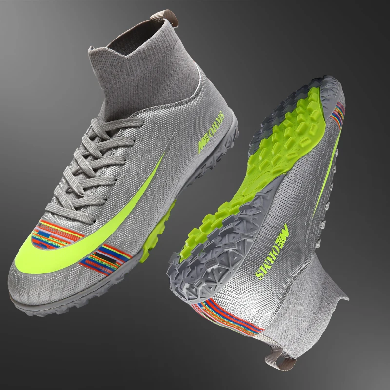 Мужские футбольные бутсы с высоким берцем для дома спортивные кроссовки