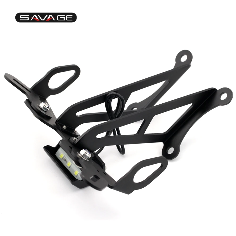 Регистрация номерных знаков держатель светодиодный свет для YAMAHA FZ1N FZ1 FZ8 N/S Fazer FZ 1N