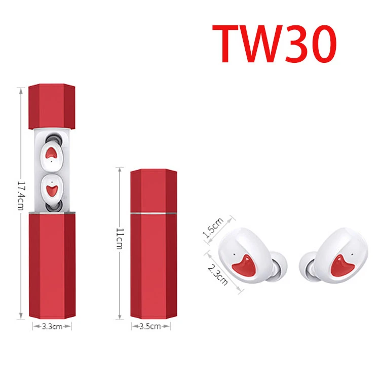 

Aoogoor TW30 HDMicHeadsetTWS Wireless Bluetooth Earphone Waterproof Earbuds Sports Headset