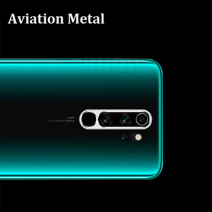 Металлическое кольцо для объектива камеры для Xiaomi Redmi Note 8 Pro, защитное закаленное стекло, защитное кольцо для экрана телефона, Global Note8 Pro Xiomi
