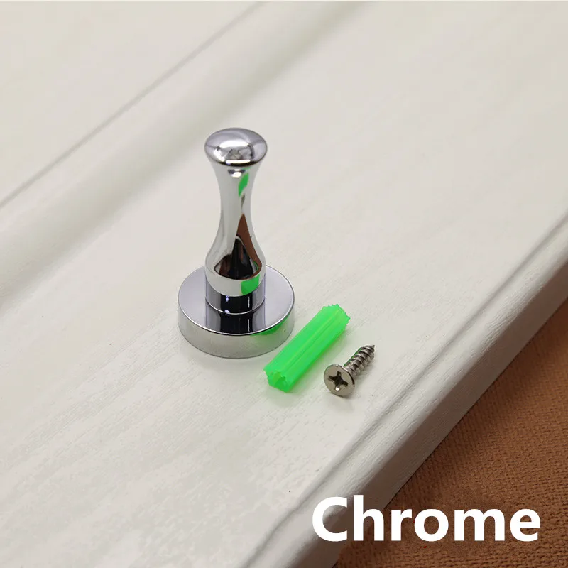 Современный простой хромированный золотистый никелевый цилиндрический