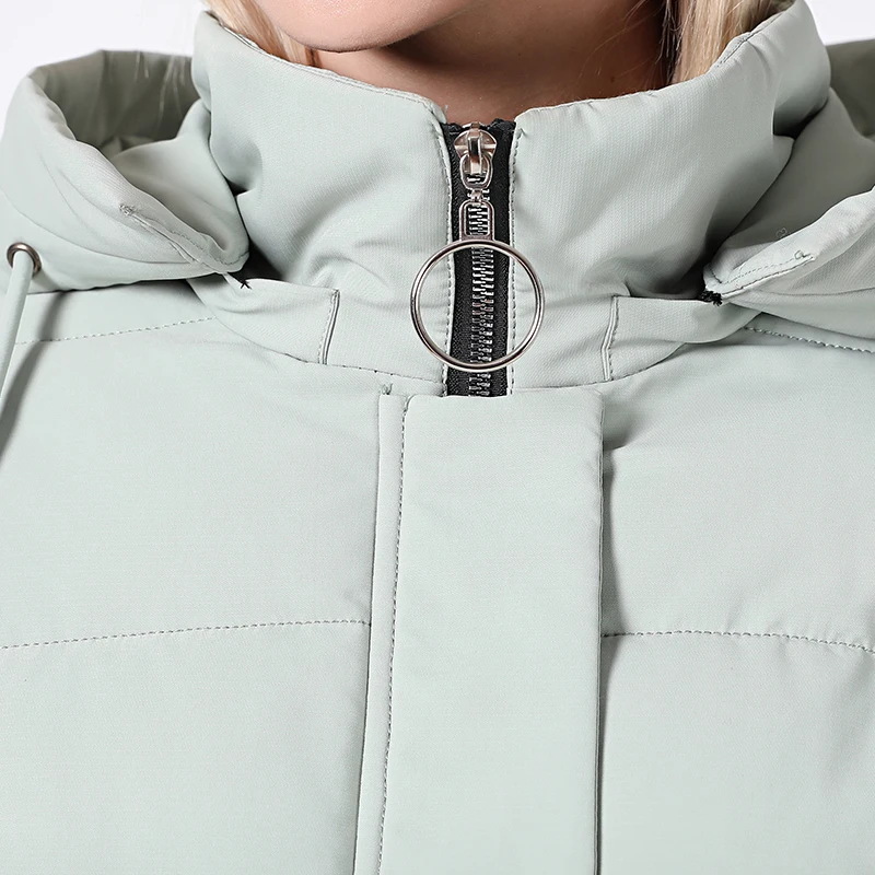 CEPRASK 2021 Высококачественная зимняя куртка женская верхняя одежда длинное модное