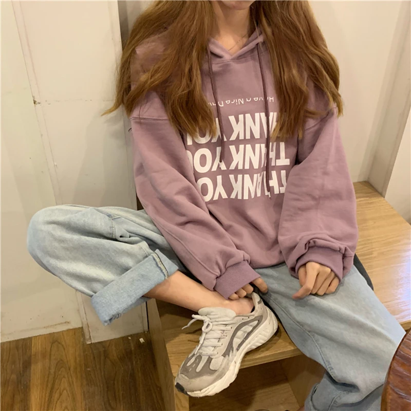 Повседневная флисовая женская толстовка с капюшоном, уличная одежда Harajuku, свободные пуловеры Harajuku с капюшоном, женское плотное пальто с капюшоном, дропшиппинг Размер