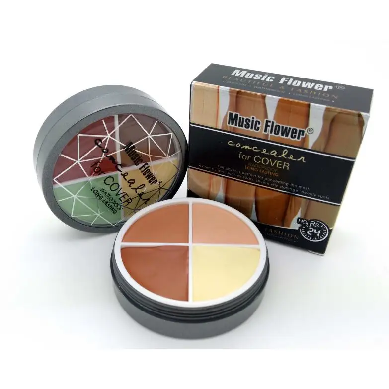 Брендовый высококачественный макияж 4 цвета корректирующий консилер палитра для